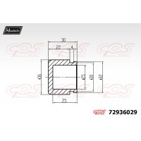 72936029 MAXTECH Поршень корпус скоби гальма