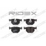 402B0051 RIDEX Комплект гальмівних колодок дисковий гальм