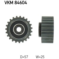 VKM 84604 SKF Паразитный / Ведущий ролик, Зубчастий ремінь