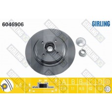 6046906 GIRLING Гальмівний диск