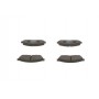 0 986 494 208 BOSCH Комплект гальмівних колодок дисковий гальм