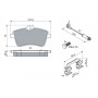 0 986 494 085 BOSCH Комплект гальмівних колодок дисковий гальм