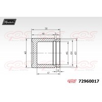 72960017 MAXTECH Поршень корпус скоби гальма