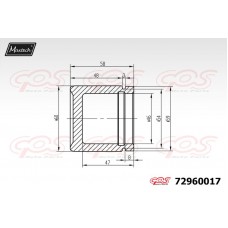 72960017 MAXTECH Поршень корпус скоби гальма
