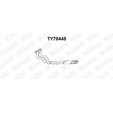 TY70445 VENEPORTE Предглушник вихлопних газів