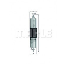 KL 104/1 KNECHT Паливний фільтр