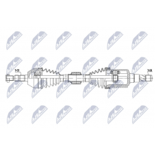 NPW-DW-029 NTY Привідний вал