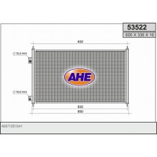 53522 AHE Конденсатор кондиціонера