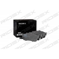 402B0719 RIDEX Комплект гальмівних колодок дисковий гальм