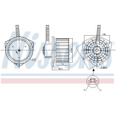 87756 NISSENS Вентилятор салону