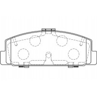 2135596 Omnicraft Комплект гальмівних колодок дисковий гальм