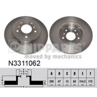 N3311062 NIPPARTS Гальмівний диск