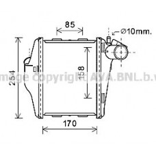 MC4015 AVA QUALITY COOLING Интеркулер
