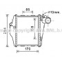 MC4015 AVA QUALITY COOLING Интеркулер