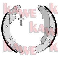 07260 KAWE Комплект гальмівних колодок