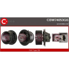 CBW74053GS CASCO Вентилятор салону
