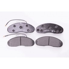 8DB 355 005-341 HELLA PAGID Комплект гальмівних колодок дисковий гальм