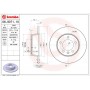 08.9371.10 BREMBO Гальмівний диск