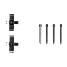 1 987 474 180 BOSCH Комплектуючі колодки дискового гальма