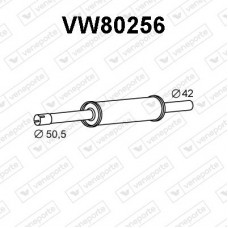 VW80256 VENEPORTE Середній глушник вихлопних газів