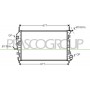 FD107R005 PRASCO Радіатор охолодження двигуна