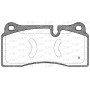 BPA0983.11 OPEN PARTS Комплект гальмівних колодок дисковий гальм