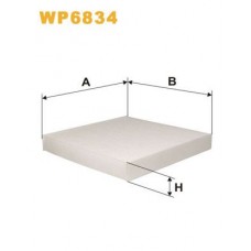 WP6834 WIX FILTERS Фільтр повітря у внутрішньому просторі