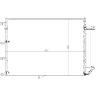 WG2160741 WILMINK GROUP Конденсатор кондиціонера