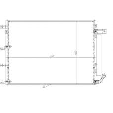 WG2160741 WILMINK GROUP Конденсатор кондиціонера