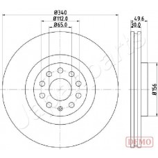 DI-0907C JAPANPARTS Гальмівний диск