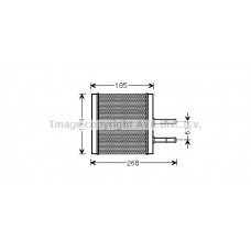 CTA6042 AVA QUALITY COOLING Теплообмінник обігрів салону