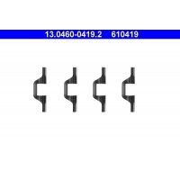 13.0460-0419.2 ATE Комплектуючі колодки дискового гальма