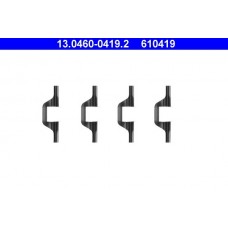 13.0460-0419.2 ATE Комплектуючі колодки дискового гальма