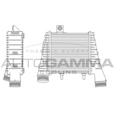 105721 AUTOGAMMA Интеркулер