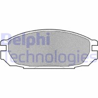 LP983 DELPHI КомплеК т гальмівних колодок, дискове гальмо