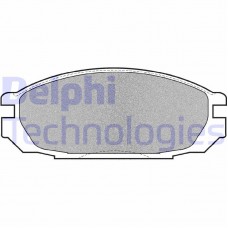 LP983 DELPHI КомплеК т гальмівних колодок, дискове гальмо