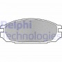LP983 DELPHI КомплеК т гальмівних колодок, дискове гальмо