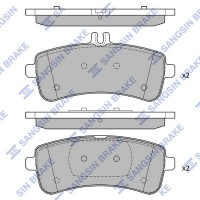 SP4422 Hi-Q Комплект гальмівних колодок дисковий гальм