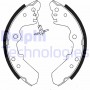 LS1687 DELPHI Комплект гальмівних колодок