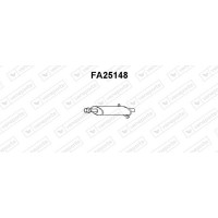 FA25148 VENEPORTE Середній глушник вихлопних газів
