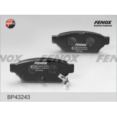 BP43243 FENOX Комплект гальмівних колодок дисковий гальм