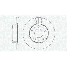 361302040228 MAGNETI MARELLI Гальмівний диск