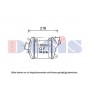 157040N AKS DASIS Интеркулер