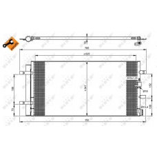 WG2160502 WILMINK GROUP Конденсатор кондиціонера