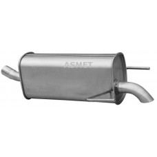 05.180 ASMET Глушник вихлопних газів кінцевий