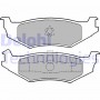 LP1159 DELPHI Комплект гальмівних колодок дисковий гальм