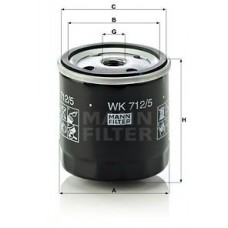 WK 712/5 MANN-FILTER Паливний фільтр