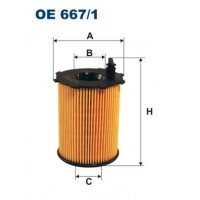 OE 667/1 FILTRON Масляний фільтр
