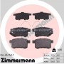 24435.150.1 ZIMMERMANN КомплеК т гальмівних колодок, дискове гальмо