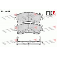 BL1932A2 FTE Комплект гальмівних колодок дисковий гальм
